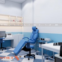 Thiết kế phòng khám tai mũi họng Thạc sĩ - Bác sĩ Trịnh Đắc Chung tại Hà Nội